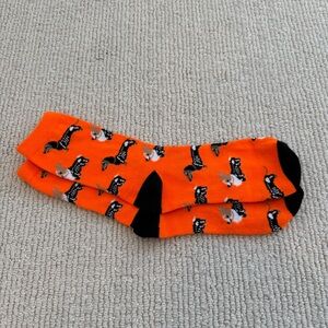 Halloween Weiner Dog and Corgi Socks